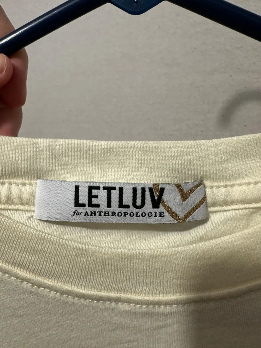 NWOT Letluv for Anthropologie Venice Tee - size XS - Picture 4 of 5